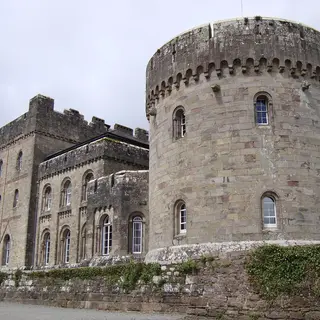 Glenstal Abbey house among its trees
